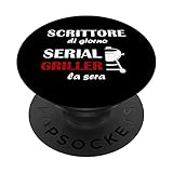 Photo Gallery scrittore di giorno serial griller la sera grigliare bbq popsockets popgrip intercambiabile Photo Gallery scrittore di giorno serial griller la sera grigliare bbq popsockets popgrip intercambiabile