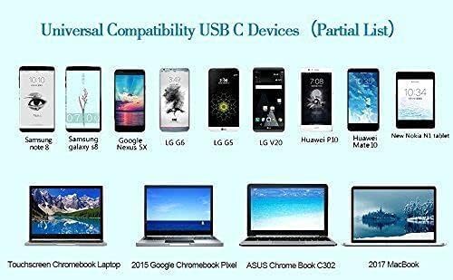 65W USB C Charger for Mac Book Pro, Dell Latitude, Lenovo, Huawei Matebook, HP Spectre, Acer Chromebook and Any Laptops or Smart Phones image 7 of 7 B0CBK2VWCR