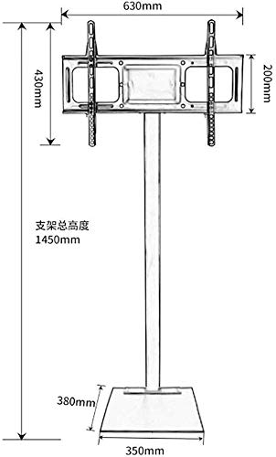 Soporte Universal Portátil para TV 32-70 pulgadas miniatura 7