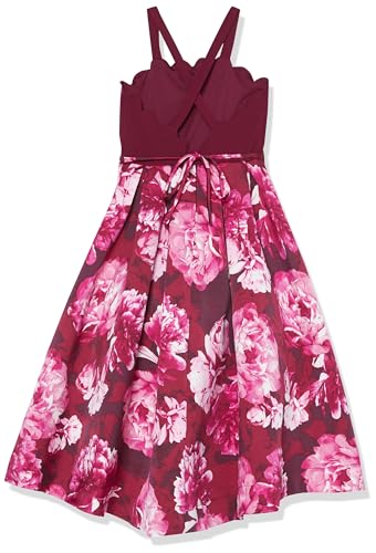 Speechless Girls' Scalloped Neck High-Low Party Dress2