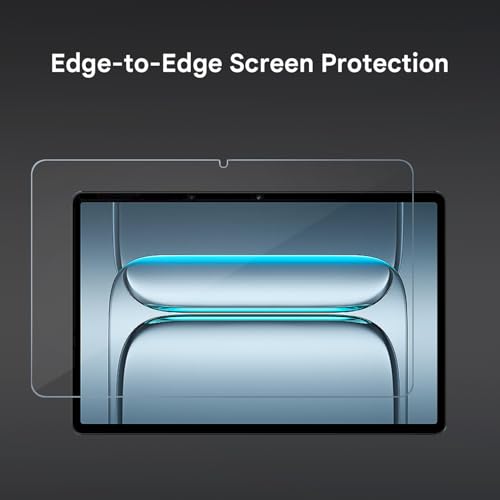 Image of HUMBLE Tempered Glass for OnePlus Pad Lite 11 Inch Tablet | 9H Hardness | HD Clear | Bubble Free | Anti Scratch | Case Friendly Fit | Smooth Touch Response | Oleophobic Coating | Easy Installation