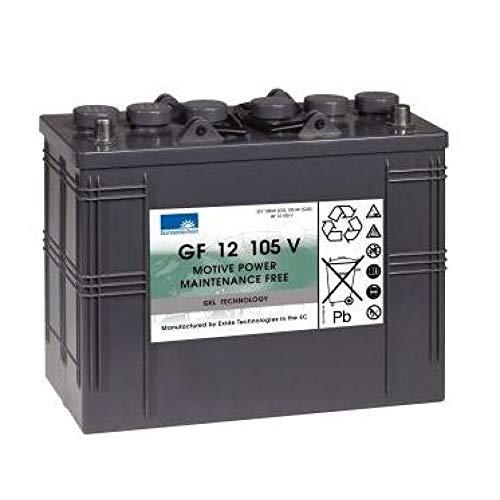 Exide Sonnenschein GF 12 105 V Dryfit Blei Gel Antriebsbatterie 12V 105Ah (5h) VRLA