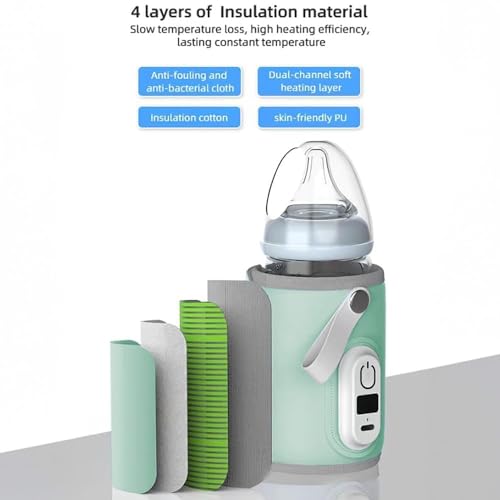 Image of StarAndDaisy Baby Bottle Sterilizer & Dryer for Feeding Bottles | BPA-Free Electric Steam Sterilizer | 6 Bottle Capacity | 4-in-1 Multifunction Sterilizer, Dryer & Storage for Baby Bottles and Accessories (T9-Green)