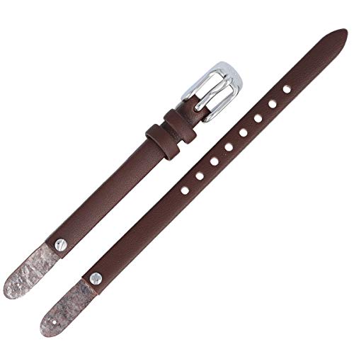 Uhrenarmband 08mm Leder Braun - ES-3861 | LB-ES3861