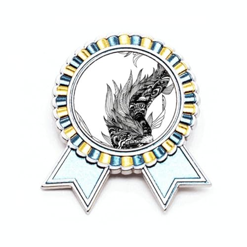 Broche Masterpiece le classique des montagnes métal taille M insigne gagnant