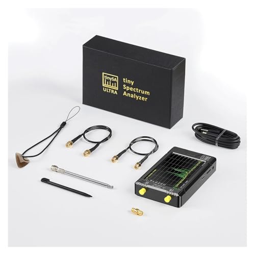 Analizador de espectro de 5,3 GHz con generador RF portátil y comprobador LAN interno 7