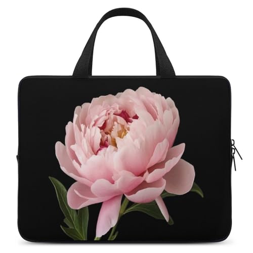 Housse PC portable 15 pouces pivoine anti-rayures | Protégez votre ordinateur de la pluie