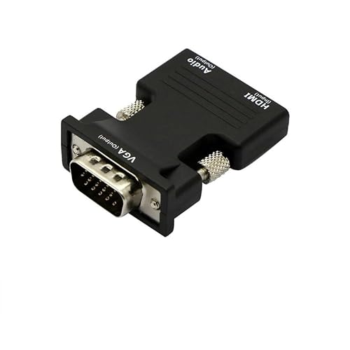 HDMIϊ HDMITO VGA ϊA_v^ d-sub 15s HD A_v^  f dsv X IX 3.5mm I[fBIP[u t TEC-TOVGAD[[֔Es]