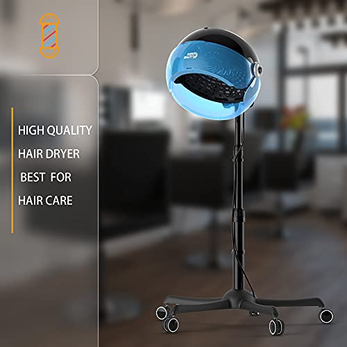 Deer Beauty Professional Standing Hair Dryer - 1875W Floor Standing Hooded Dryer Hair Bonnet With Ionic Generator For Professional Salon Station Spa Home Use Hair Drying Treatment Adds Shine Volume #TOP6