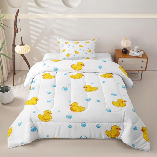 Manfei Duckling Toddler Size Bedding Set 1 Pillowcase -