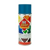 BLEU LUMIERE (HIT COLOR) (Bombe peinture 400 ml) - Bombe aérosol de peinture pour utilisation tous supports.auto, moto, camping car et décoration maison