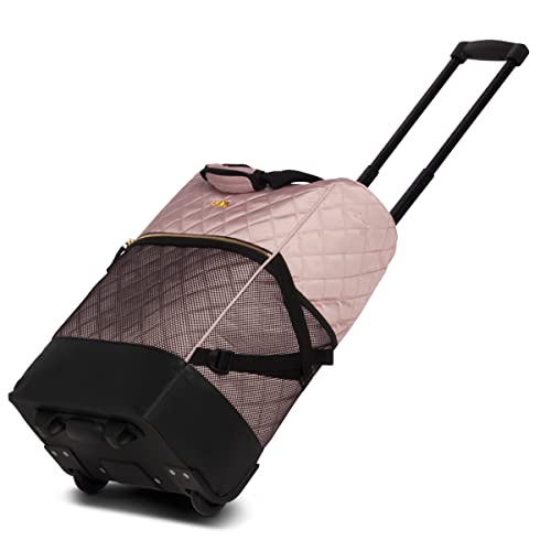 Punta Wheel Classy Einkaufstrolley Einkaufsroller Einkaufswagen Shooping Trolley 10422, Farbe:Rosa – Bild 3