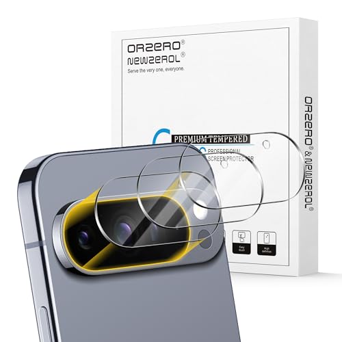 Orzero (3 Pack) Camera Lens Protector Compatible for Google Pixel 10 Pro (Not for XL Model) Protector de Cmera Case Friendly Tempered Glass 9H High Definition Microphone Cutout Anti-Scratch
