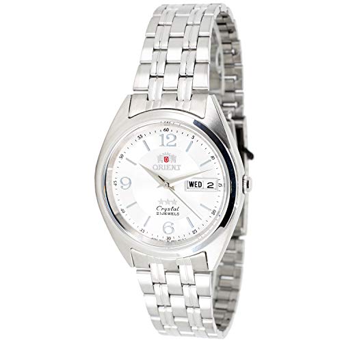 Preisvergleich Produktbild Orient Unisex Erwachsene Analog Automatik Uhr mit Edelstahl Armband FAB0000EW9