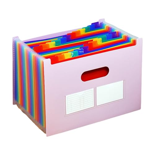 Organizador de documentos A4 bolsa de almacenamiento y carpeta de archivos expandible