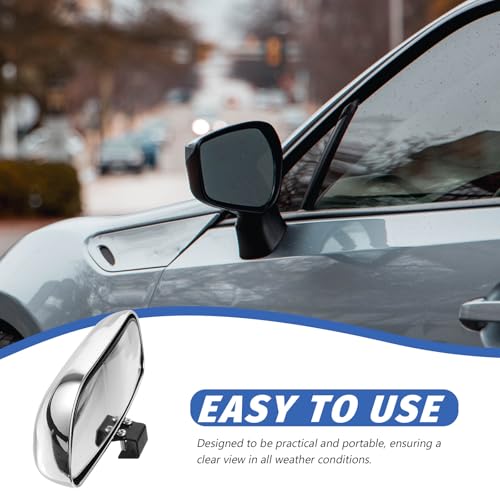 Espejo retrovisor ajustable para coche ideal para viajes en carretera y ciudad diario 6