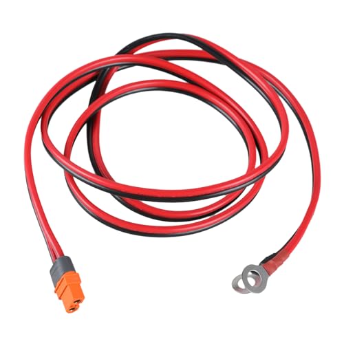 XT60i hembra para anillos redondos cable de conexión 12 AWG para centrales eléctricas y energía solar