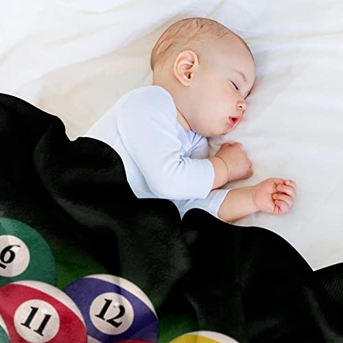 Couverture douce billard pour cocooning sur le canapé - 7
