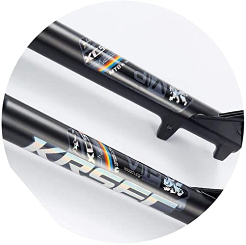 Fourche avant VTT double chambre à air pour explorer les sentiers