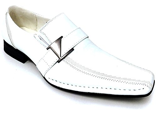 Santoni Men's Dress Shoes Casual Loafers Slip on Buckle Italian Styles