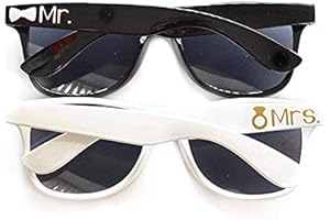Mr. and Mrs. Sunglasses - The Epitome of Bridal Glamour