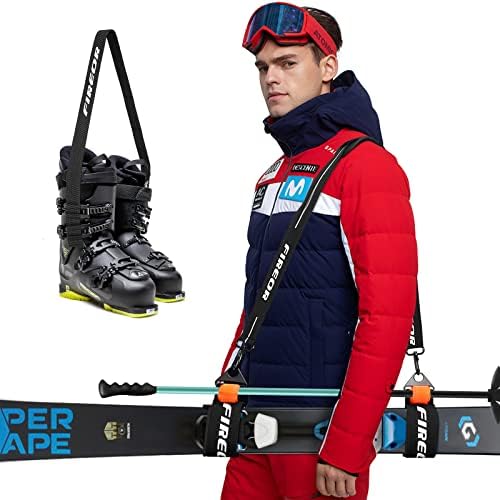 FIREOR Ski Carrier Strap Kit – Best Boot and Ski Strap