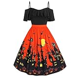 ♛ANLASS: Dieses Damenkleid perfekt für Lässige, Zuhause, Strand, Urlaub, Tourismus, Sport, Fitness, Büro, Rockabilly, Party oder Alltag. Es ist auch das beste Geburtstagsgeschenk oder Festivalchenk für Familie, Beste Freunde, Freundin, Teenager Mädchen, Mutter. Nnser Produktgröße ist sehr individuell.