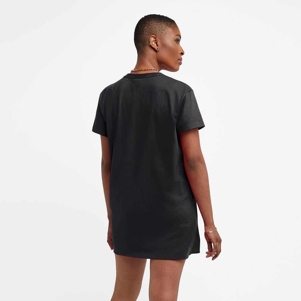 ワンピース theredthread S stamp tee dress Black S stamp tee dress Theredthread