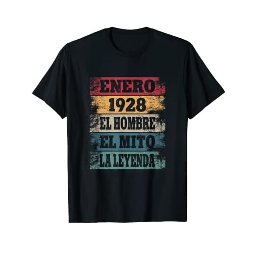 Hombre 95 Cumpleaños Regalo Años Divertido Decoración Enero 1928 Camiseta