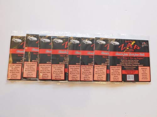 (Ship From Usa) Zap Cloth Streak Free Cleaning Cloth 8-Pack /Item#H3Ng Ue-Ew23D278880 #TOP18