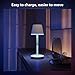 Philips Hue Go Smart Portable Table Lamp, White - White and Color Ambiance LED Color-Changing Light - 1 Pack - Indoor and Outdoor Use - Control with Hue App or Voice Assistant
