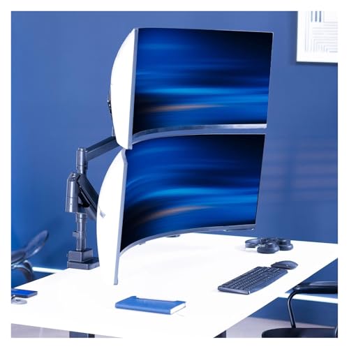 Support pneumatique double moniteur NBYGSC contre le mal de dos