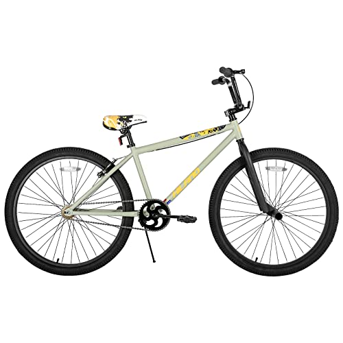 Hiland Vélo pour Enfant Vélo BMX Freestyle 24/26 Pouces pour Garçons et Filles Adolescents avec Protection de Chaîne Roue Libre Girs/Bleu… - Image 3