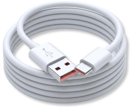 Image of 67W Type-C Fast Charging Data Cable For MI | HyperCharge + Turbo Fast Charge | 6A USB-C Cable with High-Speed Sync | Durable Cable for Mi & Xiaomi, Redmi, Poco & Android Devices (White)