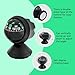 Alieemo Car Compass Ball, Dash Mount Adjustable Navigation Hiking Direction Pointing Guide Ball with Bottom Stick, Clear Readings, Easy to Install, Universal Car Accessories for Boat Car Truck SUV