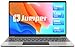 Price comparison product image jumper Windows 11 Laptop,12GB RAM 256GB SSD Laptops,14 Inch 1920x1080 Pixels Ultrabook,Intel Celeron J4105 Processor Computerup to 2.5ghz,Laptops with Dual-Band WiFi,USB 3.0, Gray.