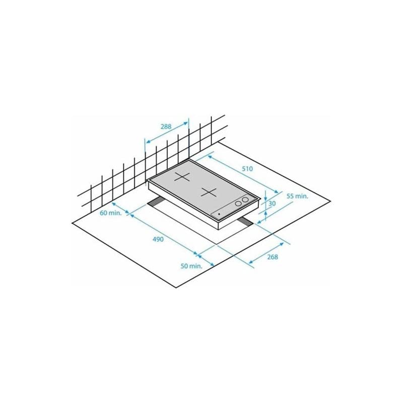 Placa gas BEKO HDCG32220FX de 30cm: solución para cocinas con poco espacio 3