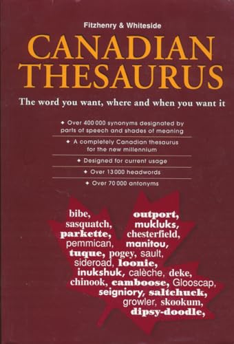 Fitzhenry & Whiteside Canadian Thesaurus: Revised & Updated Edition