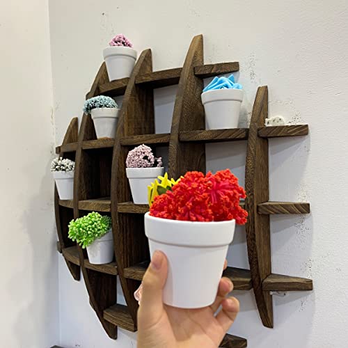 Sweemi 40 Pcs 3 Inch Terracotta Pots White Ceramic Pots For Plants Diy Face Succulent Plants In Pots Plant Cactus Nursery Pots #TOP3