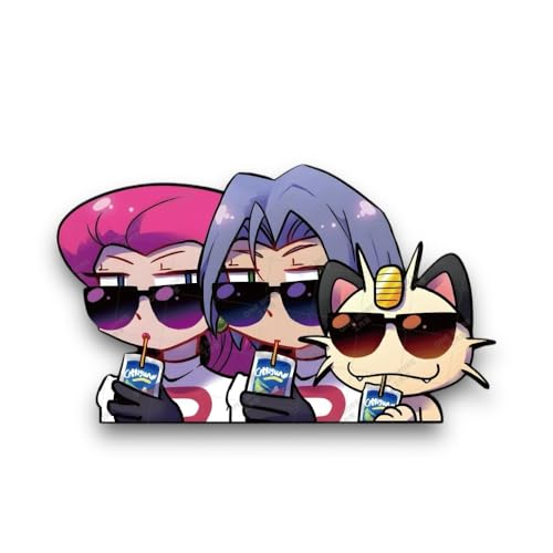 Team Rocket Anime Car Sticker Decal