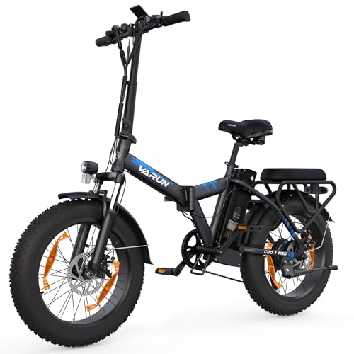 VARUN E-Bike Herren und Damen 20 Zoll E-Bike Elektrofahrrad Klapprad 4.0...