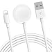 iWatch Charger, Compatible with Apple Watch Charger iPhone 2 in 1 Wireless Portable Apple Watch Charger Cable for Apple Smart Watch Series 4 3 2 1 iPhone X XR XS Max 8 7 6 iPad 4 Air Mini