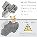 03L115389H Aluminum Engine Oil Cooler Fit For 2012-2014 VW Amarok Passat 2.0L TDI DIESEL, for 2012-2014 Audi A3 Q3 2.0L TDI DIESEL Oil Filter Housing Adapter Assembly Replace# 03L115389B, 03L115389C