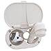 Ambassador Marine Trinidad- Transom Shower (Cold Only), Warm White Cup & Lid, Small Warm White Sprayer, 6' White Rubber Hose, Chrome Trinidad Handle - 136-0200-WH-W