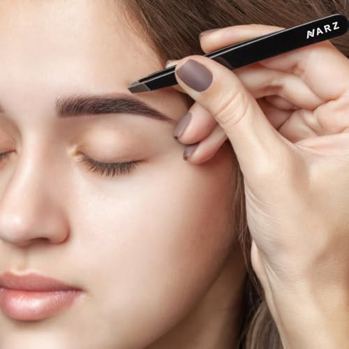 Narz ET 1 4Pcs Professional Tweezers For Women Facial Hair Stainless Steel Precision Tweezers thumb #5