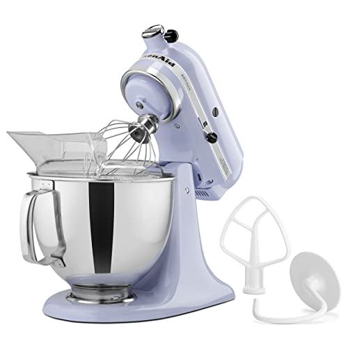 Kitchenaid Artisan Series 5 Quart Tilt Head Stand Mixer With Pouring Shield Ksm150Ps, Lavender Cream #TOP2