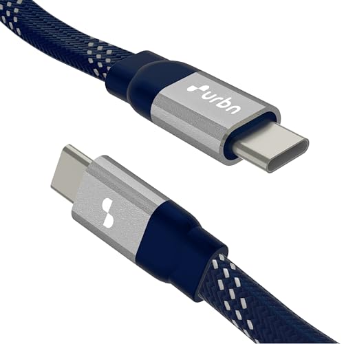 Image of URBN 20000 mAh Nano Power Bank - Payal Singhal Edition (Pink) with Designer Cable Type C to C