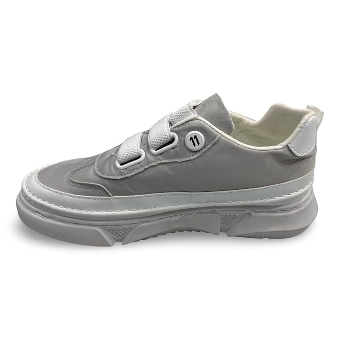 Image of Casual Platform Sneakers for Men, Chunky Sole, Lace-up Design