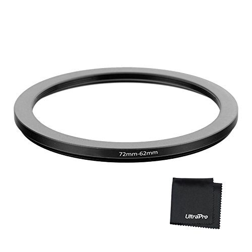 UltraPro Step-Down Adapter Ring 72mm Lens to 62mm Filter Size