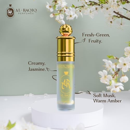 Image of Mogra Attar, Jasmine & Creamy Fragrance Unisex Non-Alcoholic Long Lasting Attar for Men & Women - 6Ml